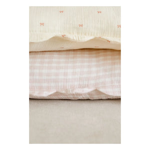 Soft Spot - Fundas de almohada Rosewater de algodón orgánico - Juego de 2 | Rosa Claro