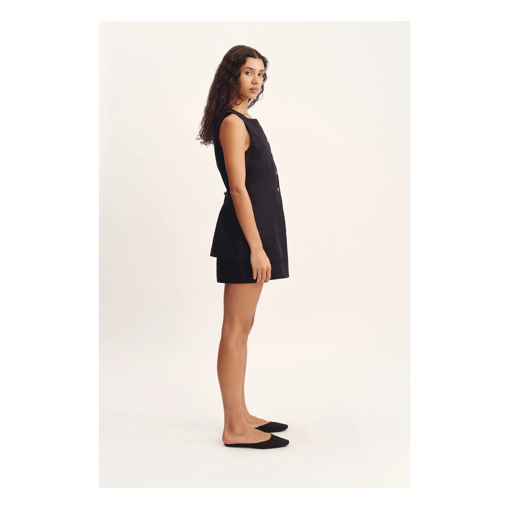 Posse - Emma Lin falda | Negro