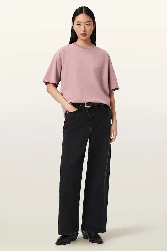 AllSaints Camiseta Oversize de Algodón para Mujer ODYSSEY ETTA TEE