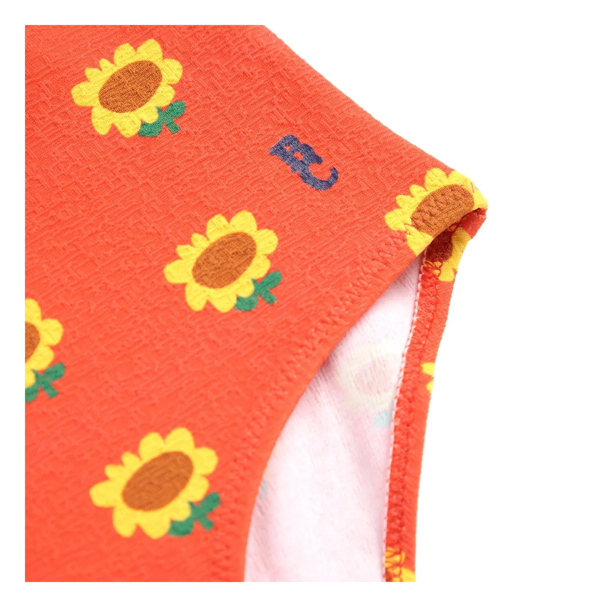 Bobo Choses - Bañador Girasoles Fibras Recicladas | Rojo