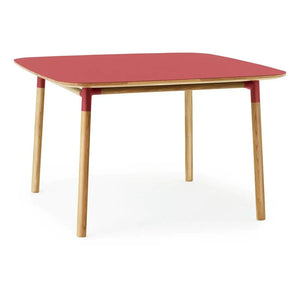 Normann Copenhagen - Mesa Form Cuadrada 120x120cm | Roja