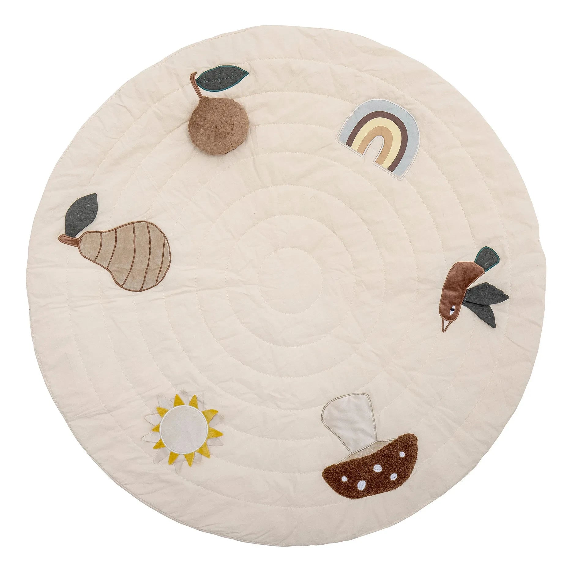 Bloomingville Mini - Alfombra de juego de algodón Agnès