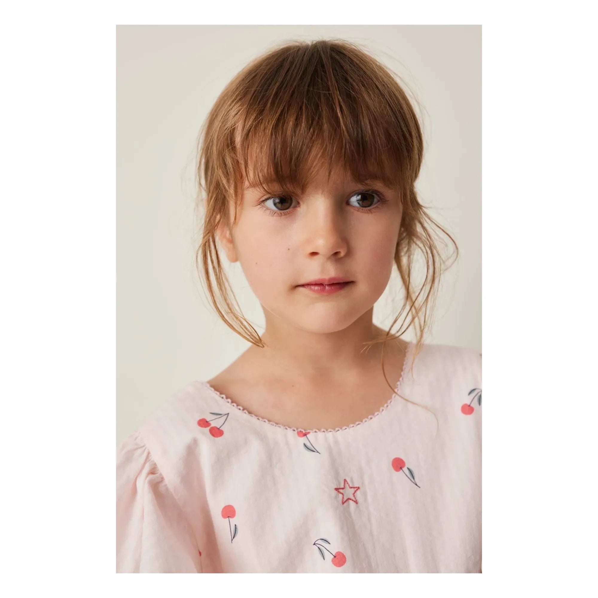 Tocoto Vintage - Vestido Cherry | Rosa claro