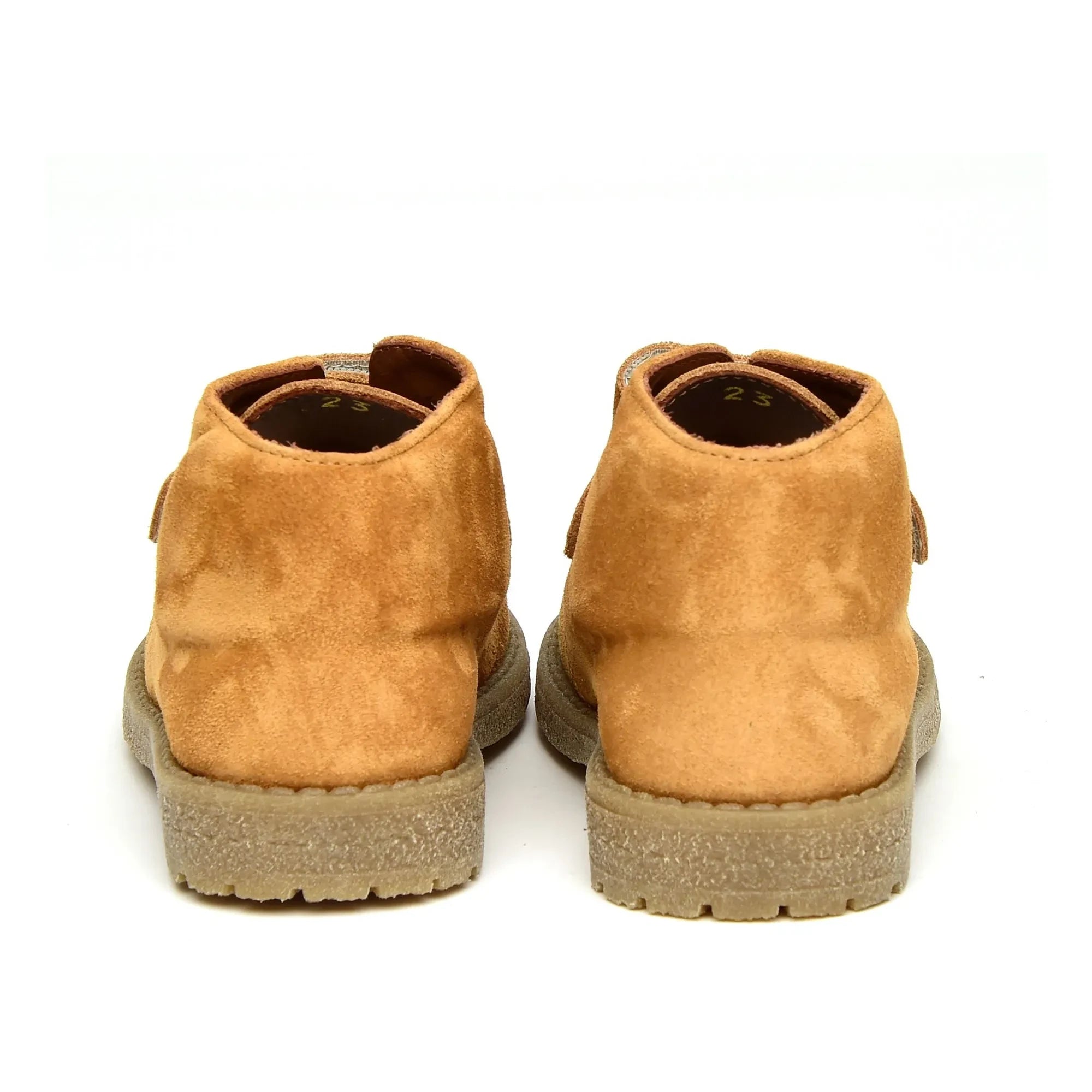 Pèpè - Botines de gamuza rayados | Camel