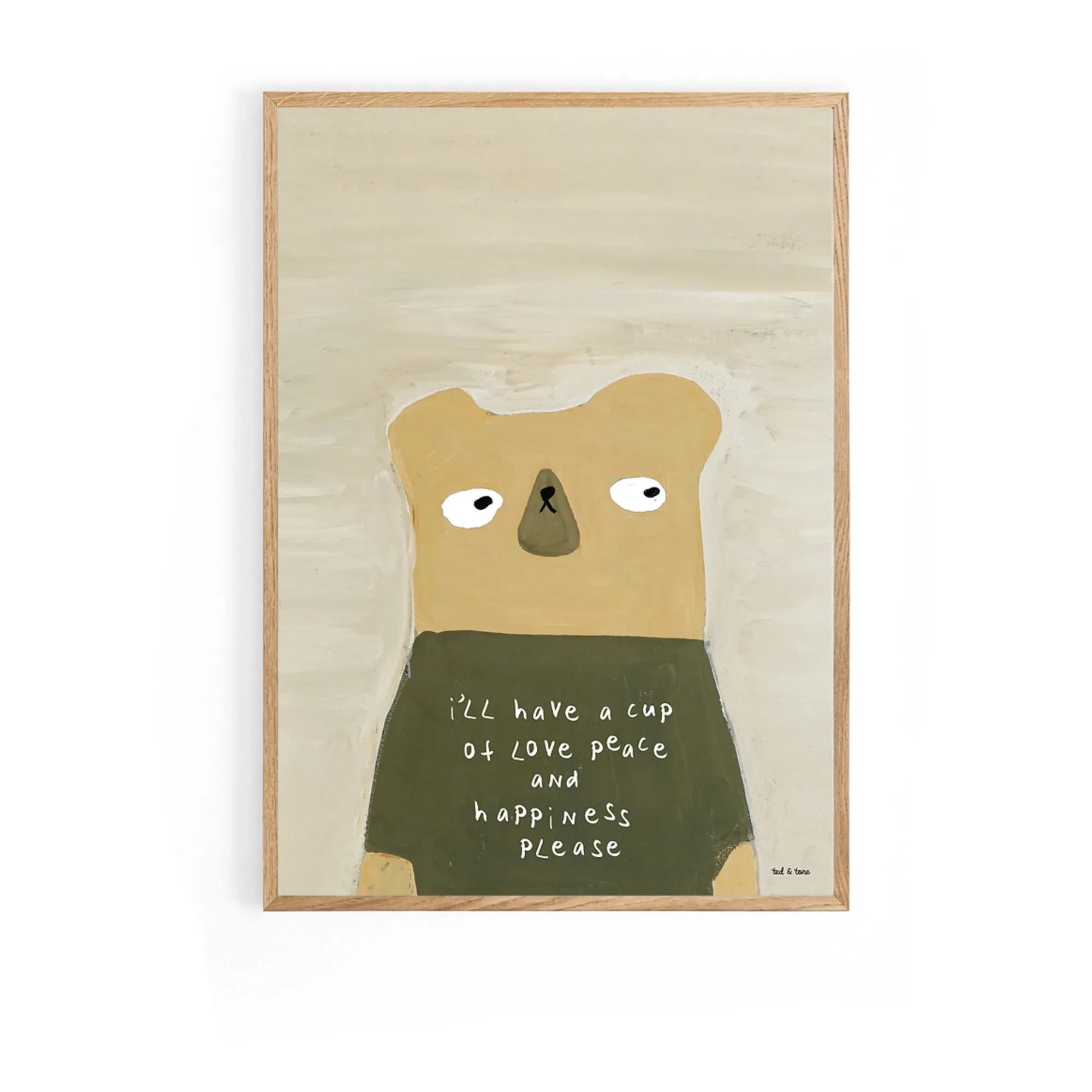 Ted & Tone - Póster taza