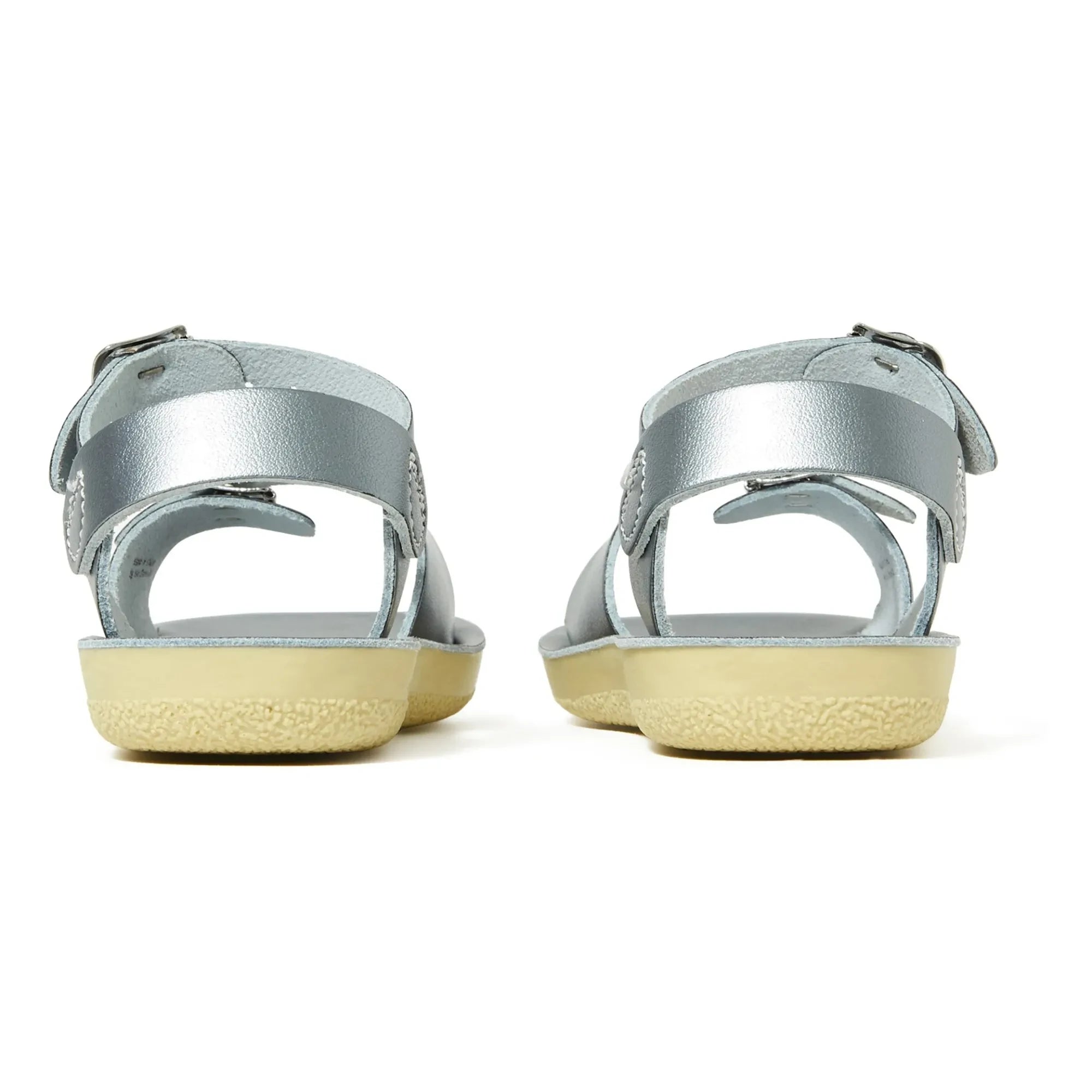 Salt-Water - Sandalias Surfer de cuero resistente al agua | Plateado