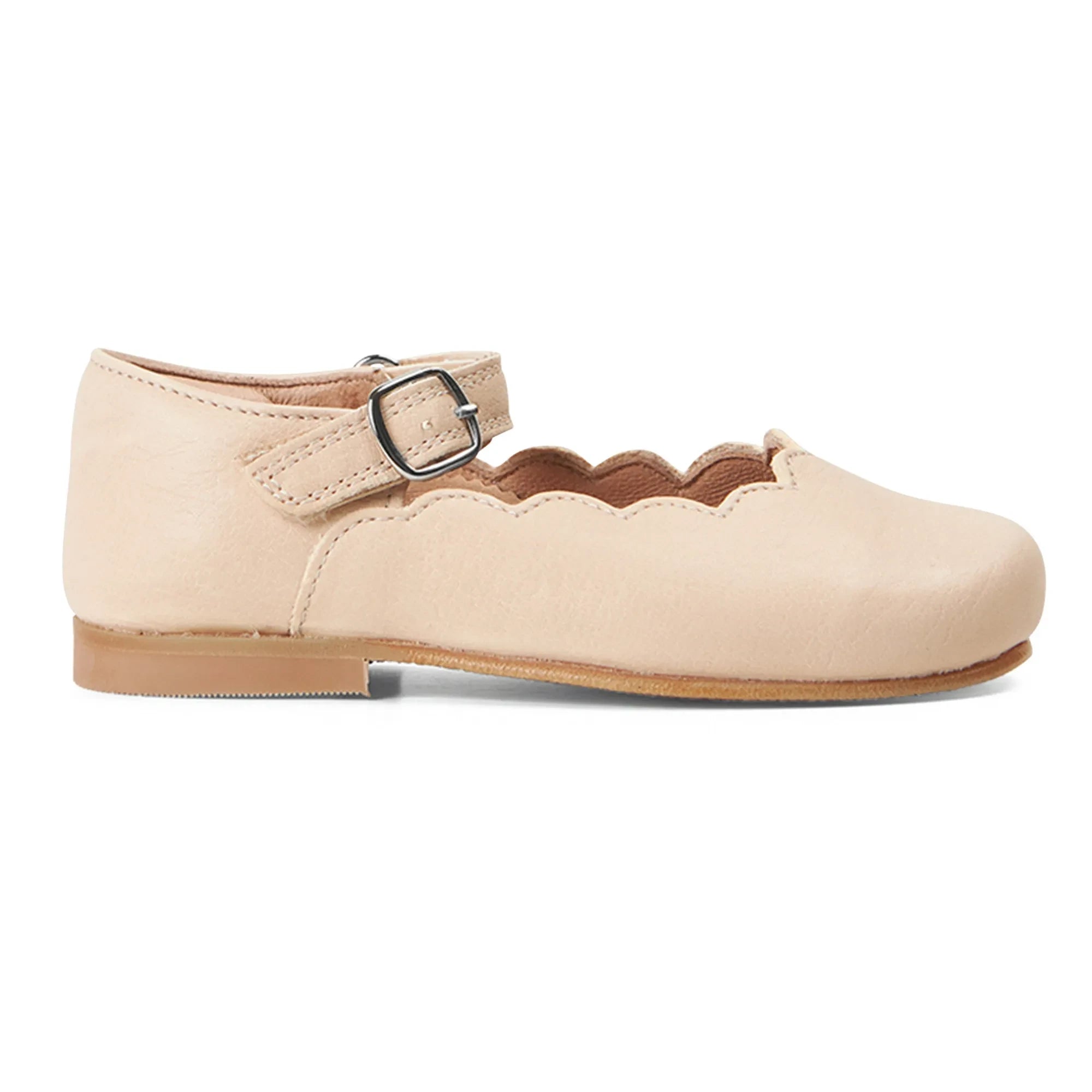 Petit Nord - Zapatos Mary Jane Abullonados | Crema