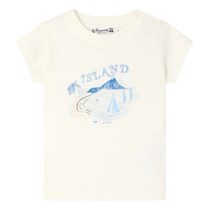 Bonpoint - Camiseta Tom de algodón orgánico | Crema