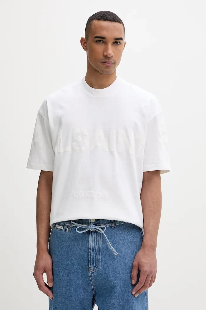 Camiseta BIGGY SS CREW de algodón para hombre AllSaints