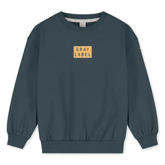 Gray Label - Sudadera de algodón orgánico Gray Label | Gris azulado