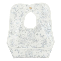 Tartine et Chocolat - Babero con estampado Toile de Jouy | Gris