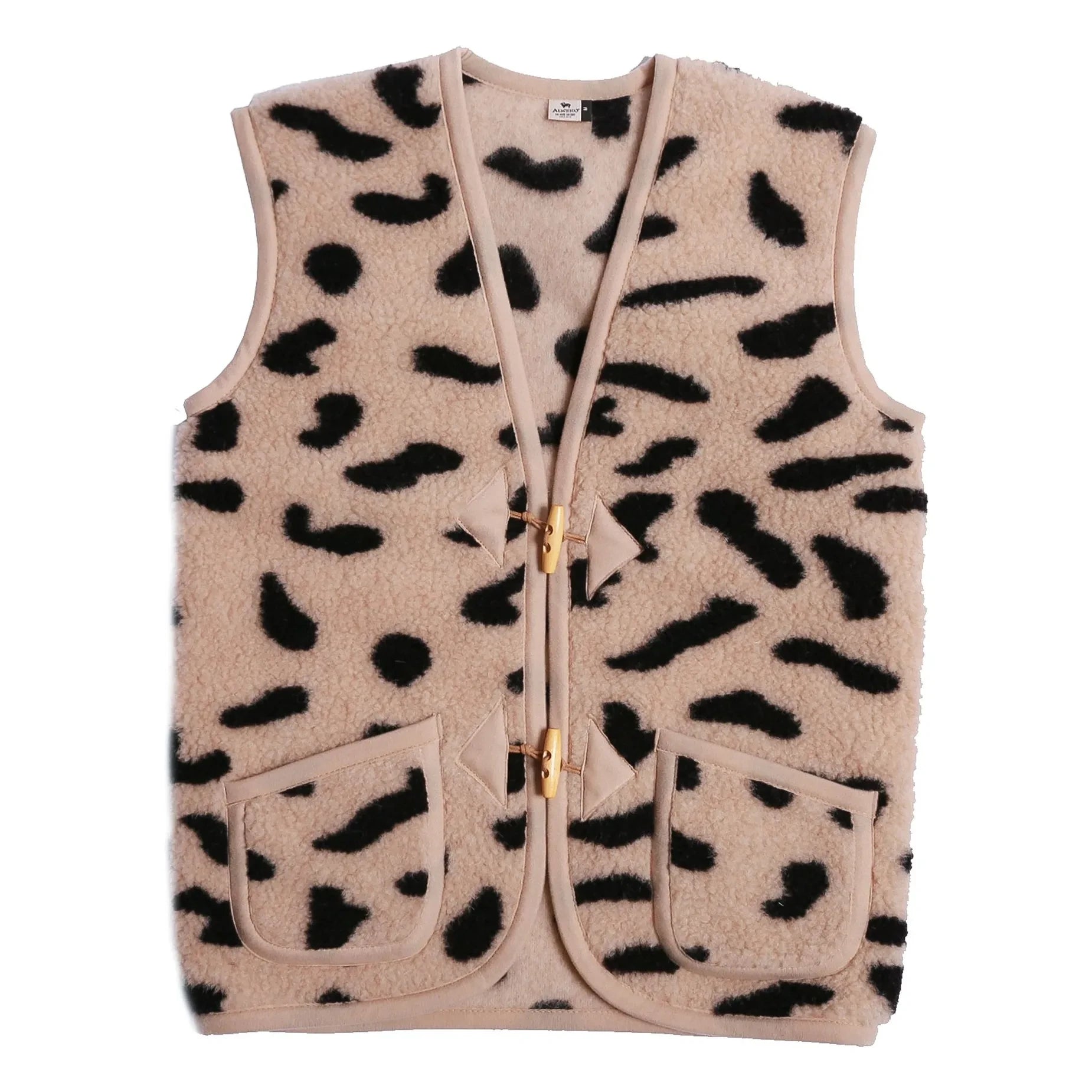 Alwero - Chaleco sin mangas Alpen Cheetah - Colección adulto | Beige
