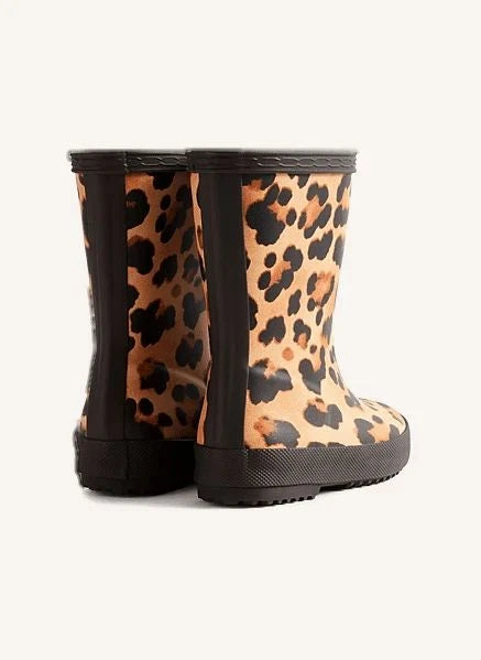 Hunter - First Leopard Botas de lluvia | Marrón