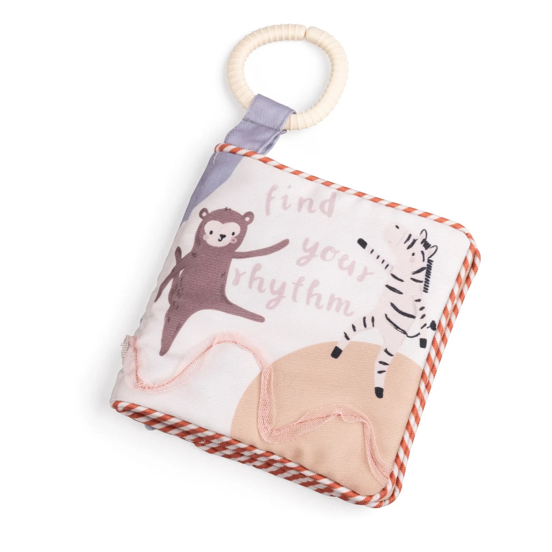 Sebra - Teeny Toes libro de actividades de peluche