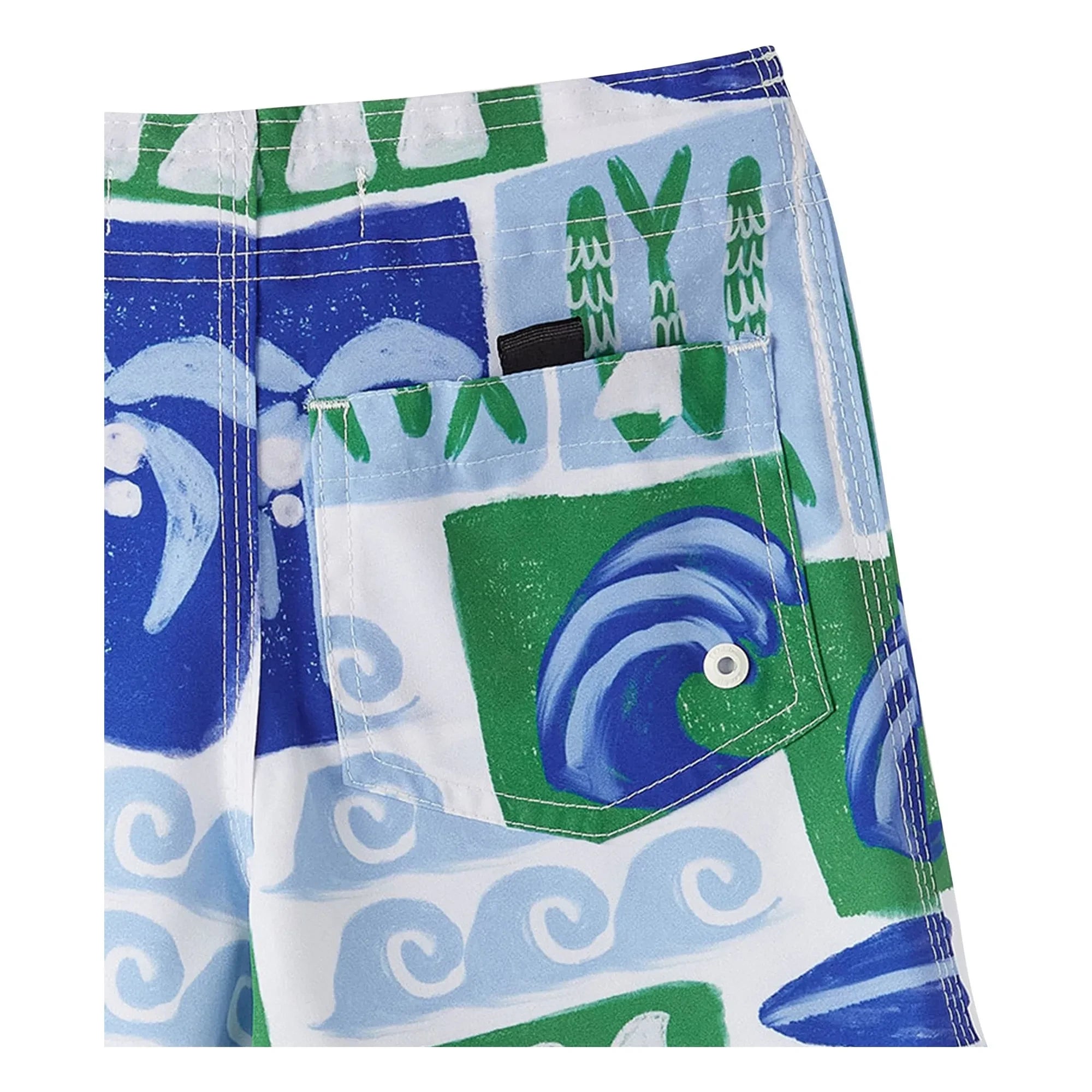 Fabula - Rio Vagues Pantalón Corto de Baño | Azul