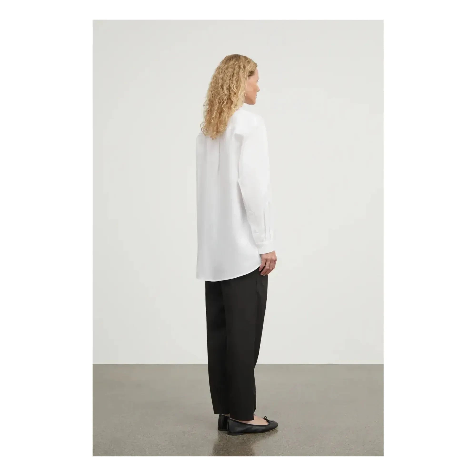 Skall Studio - Pantalones Edgar de Popelín de Algodón Orgánico | Negro