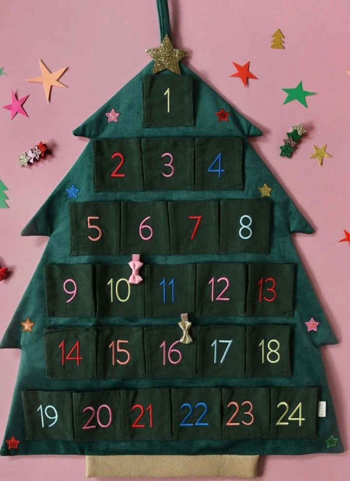 Rockahula Kids - Yıldızlı Noel Ağacı Advent Takvimi | Yeşil