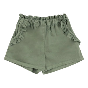 Babe & Tess - Short con volantes Talita | Verde