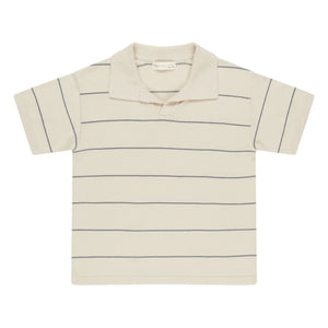 Rylee + Cru - Polo de rayas de rizo | Crudo