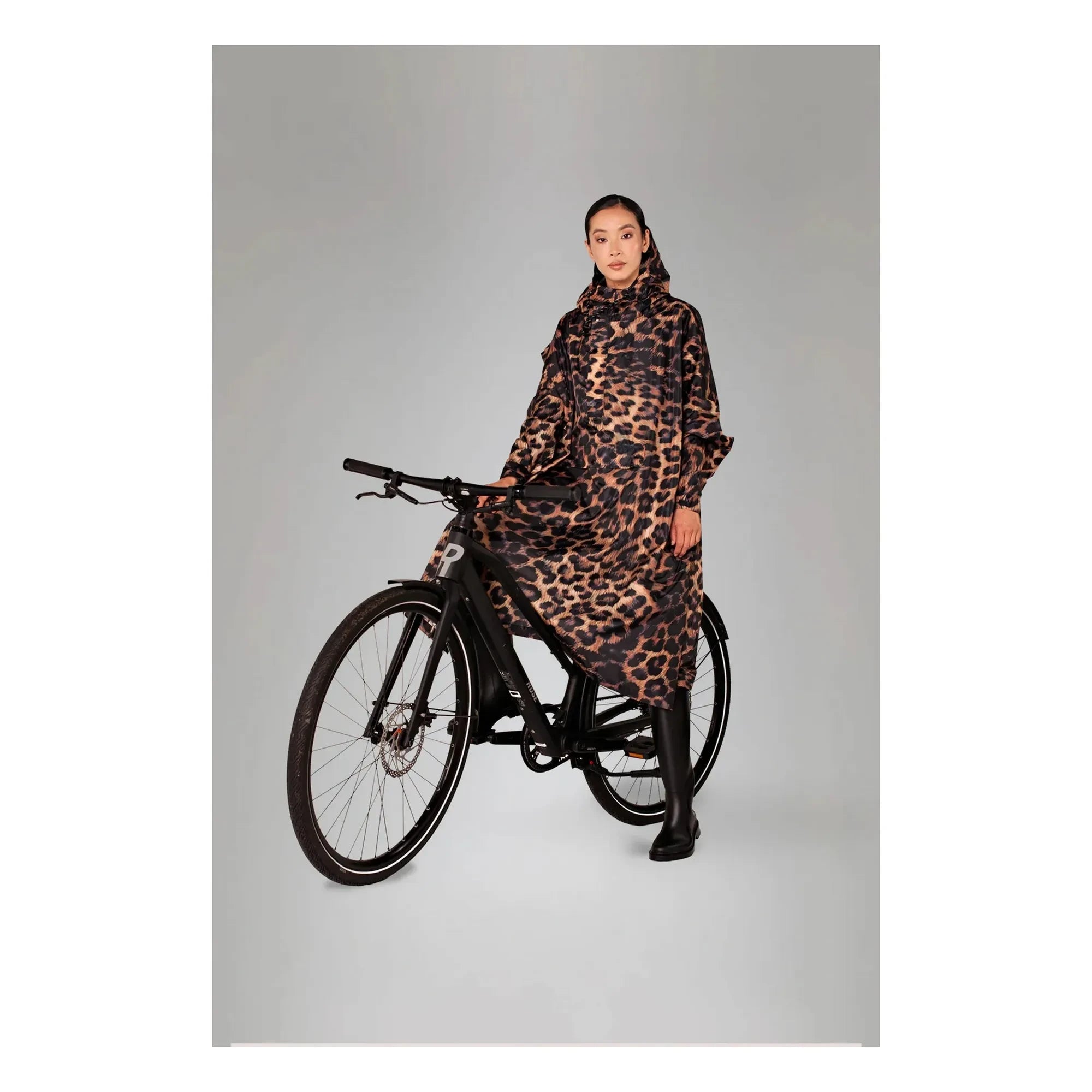 Rainkiss - Capa Impermeable Dark Leopard - Colección de Mujer | Marrón