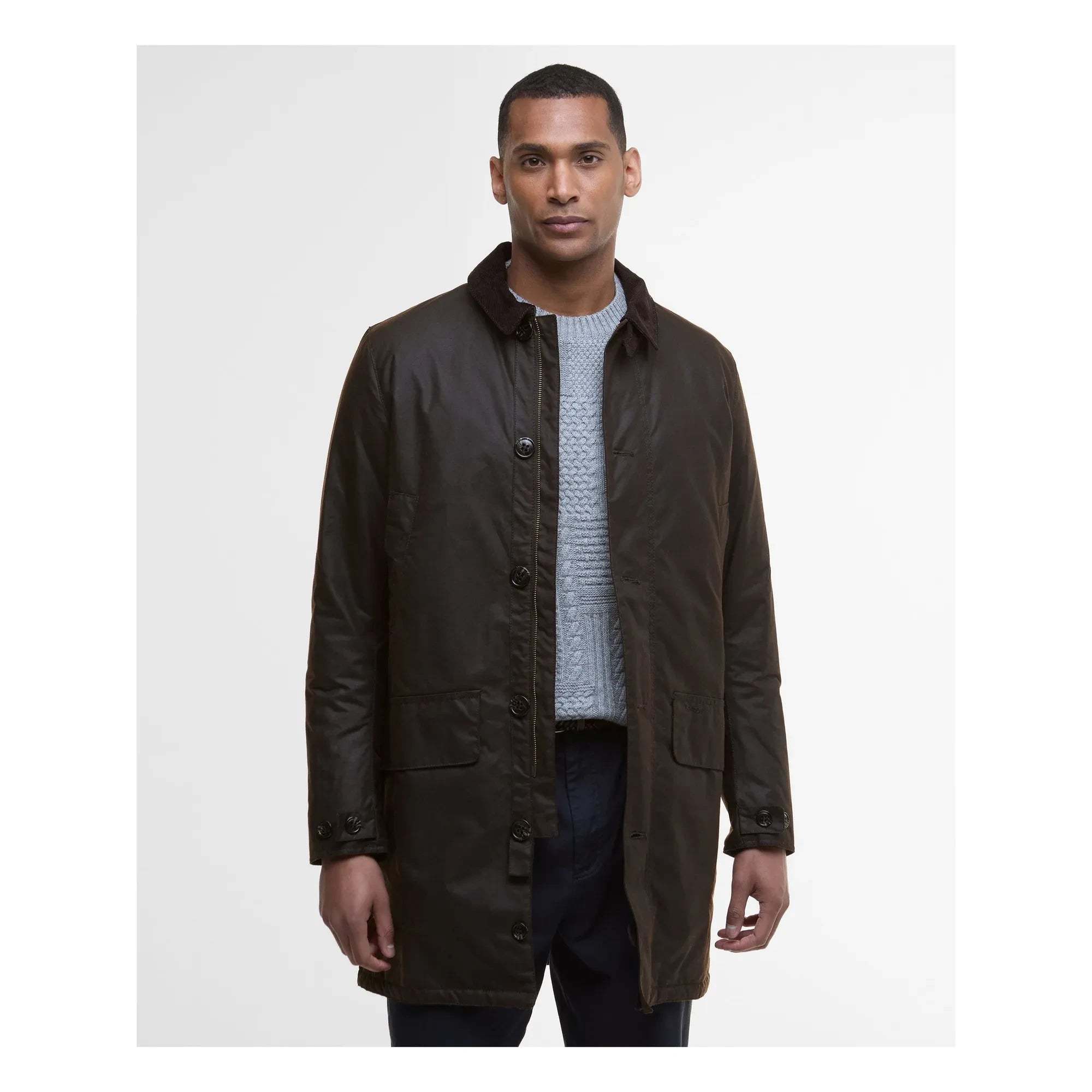 Barbour - Chaqueta encerada Mac | Marrón