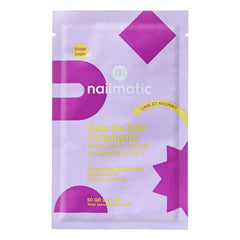 Nailmatic Kids - Renkli, çıtırdayan banyo tuzları - 60 g | Mor