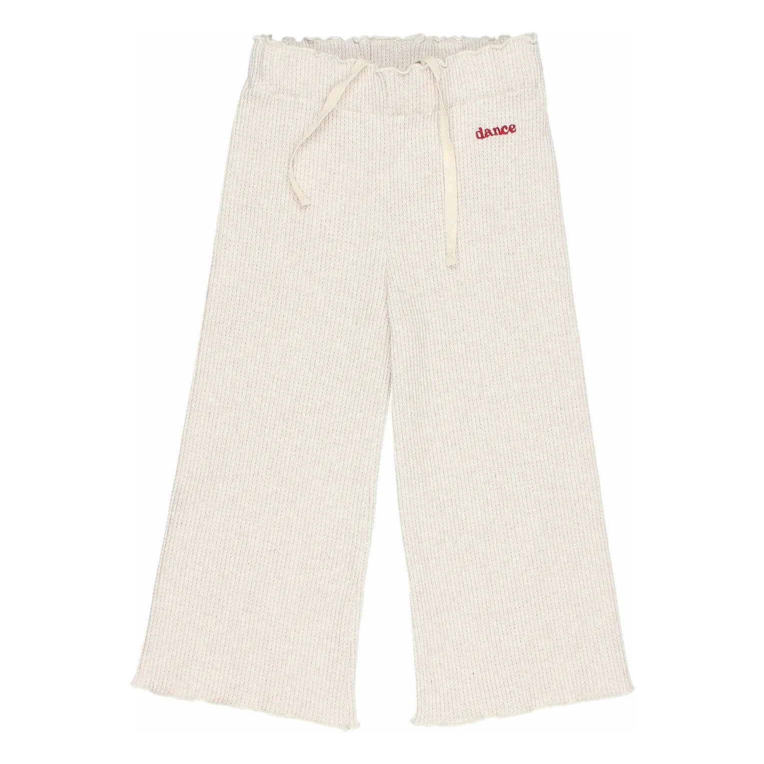 Búho - Pantalones waffle | Marfil