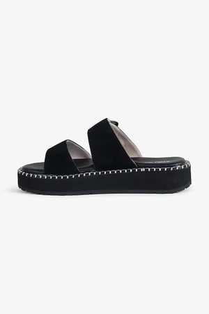 Chanclas planas de ante Scarlet para mujer de Emu Australia
