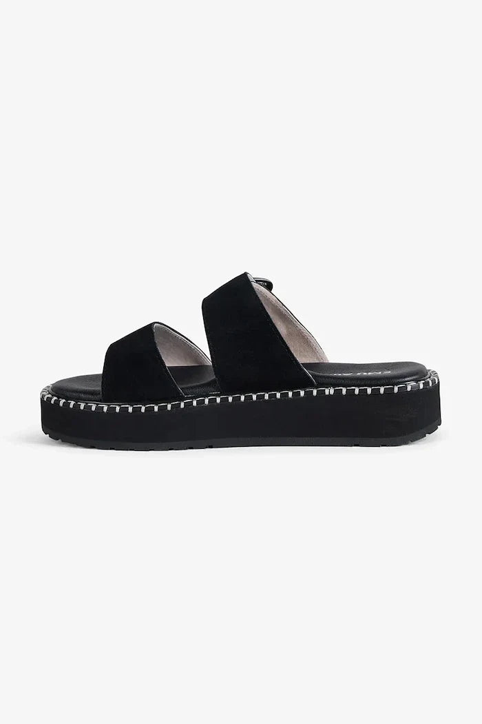 Chanclas planas de ante Scarlet para mujer de Emu Australia