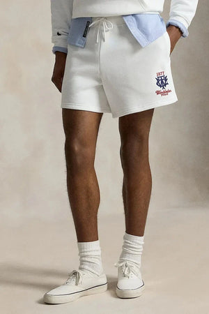 Pantalón corto de chándal de algodón para hombre Polo Ralph Lauren Wimbledon