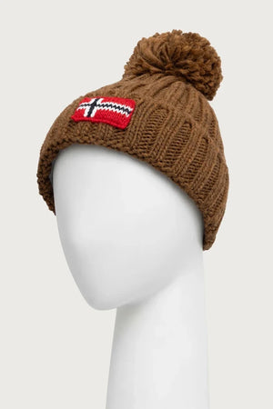 Gorro de lana con pompón para niños SEMIURY 6