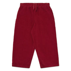 Main Story - Pantalones anchos de fibras recicladas | Rojo