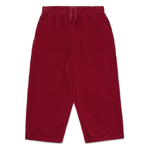 Main Story - Pantalones anchos de fibras recicladas | Rojo