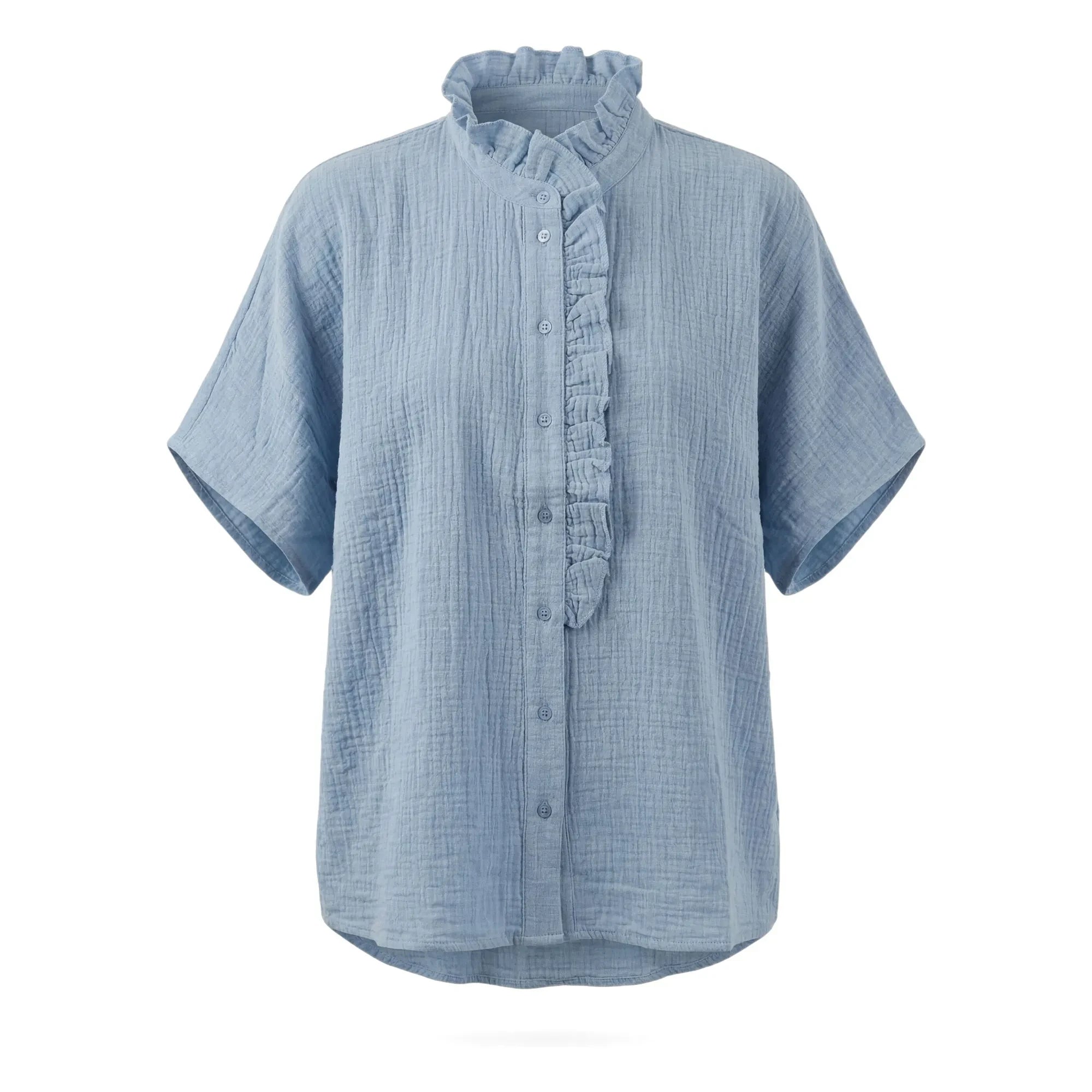 Hod - Camisa de Algodón Natasha | Azul