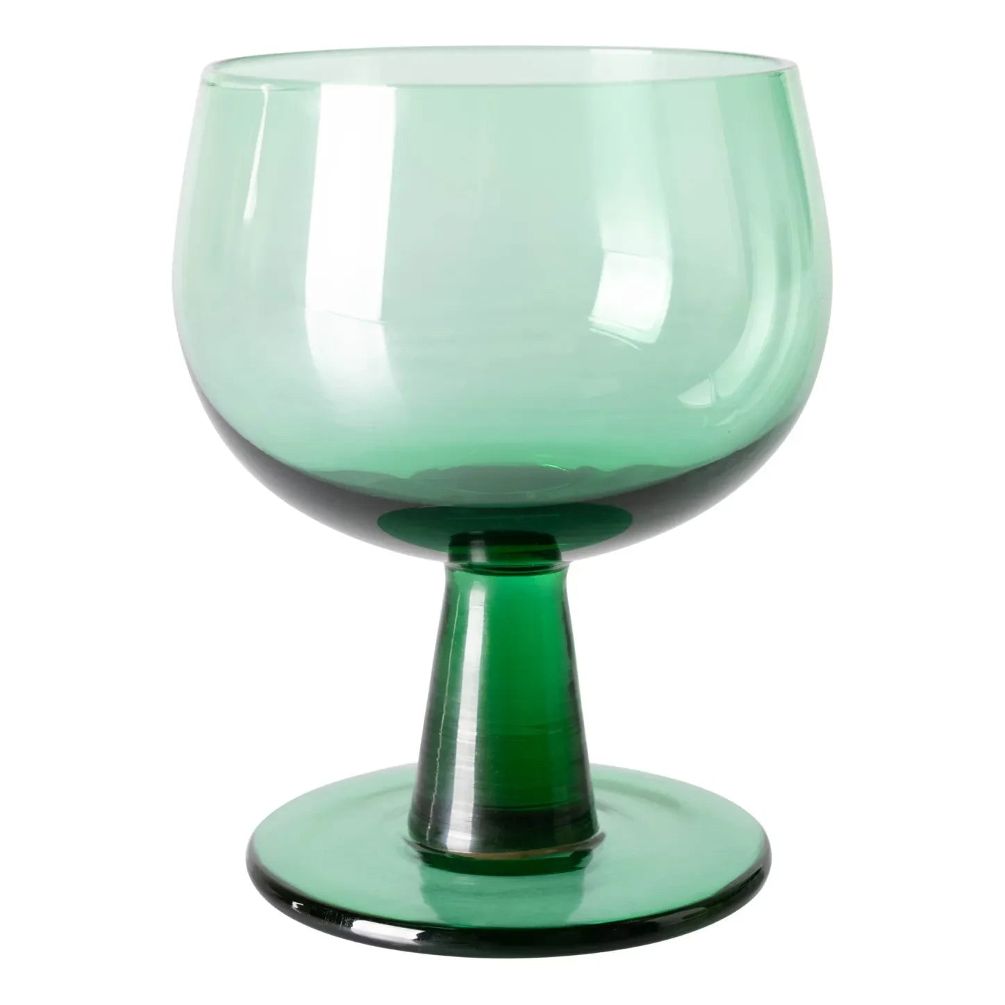 HKliving - Vasos con asa de esmeralda - Juego de 4 | Verde