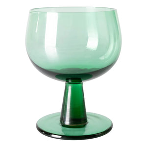 HKliving - Vasos con asa de esmeralda - Juego de 4 | Verde