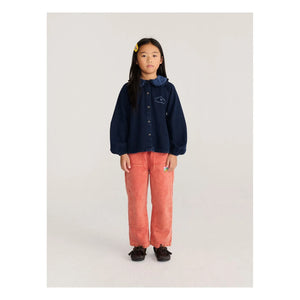 Bobo Choses - Bluz Denim Geri Dönüştürülmüş Pamuk | Koyu Mavi