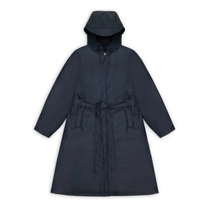 Rains - Impermeable Long Hooded | Azul Marino