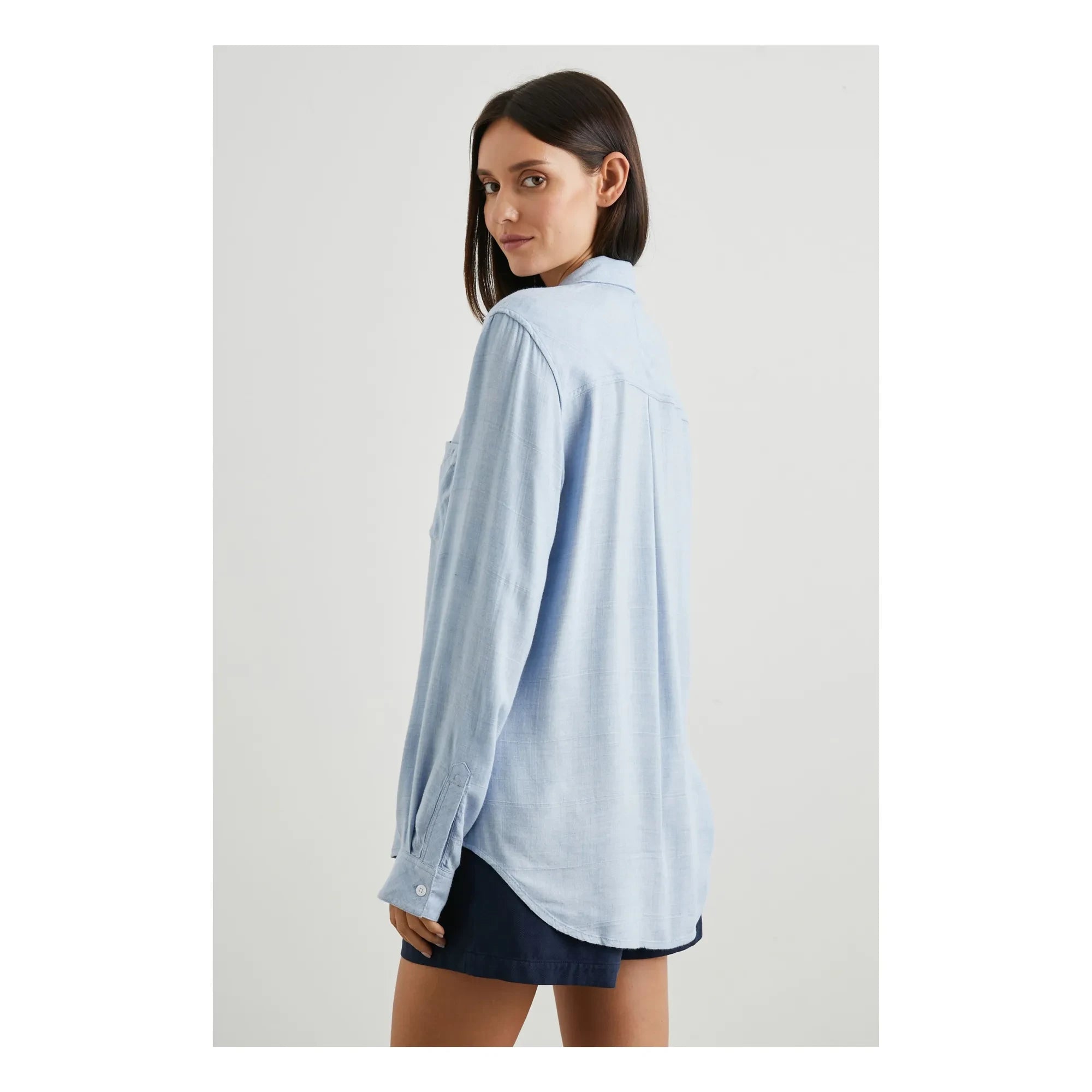 Rails - Camisa Hunter azul claro