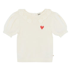 Bonton - Jersey Claudine de Manga Corta Niko | Crudo