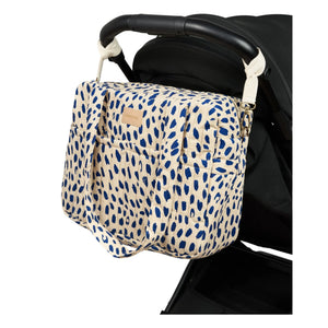 Nobodinoz - Bolso cambiador impermeable Hyde Park Leonie | Azul