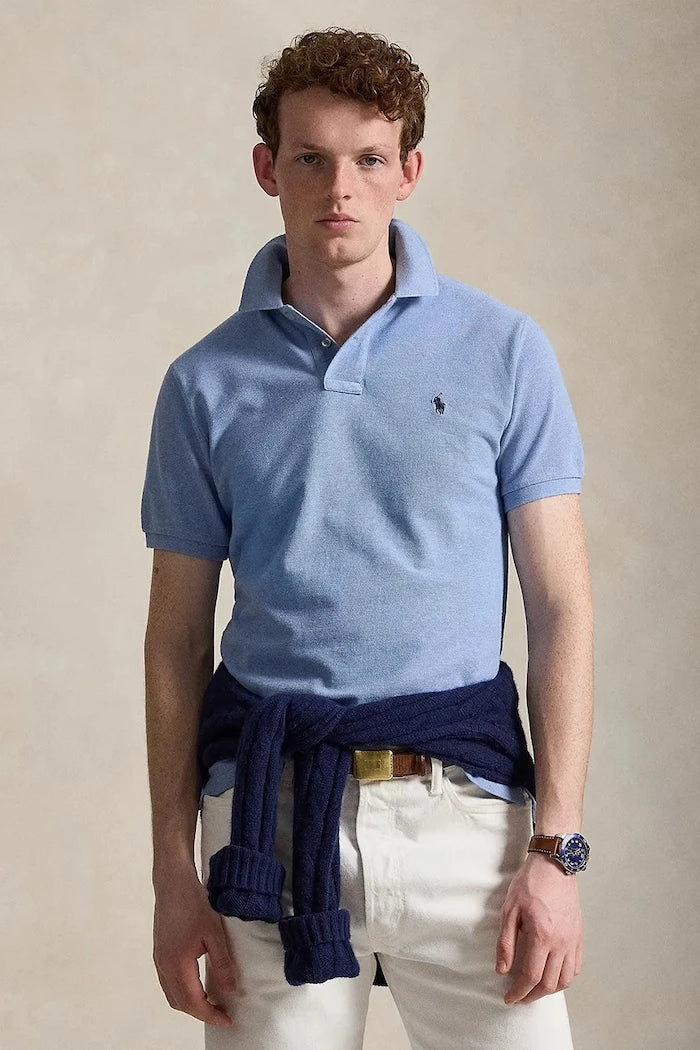 Polo Ralph Lauren Camiseta de Algodón con Cuello