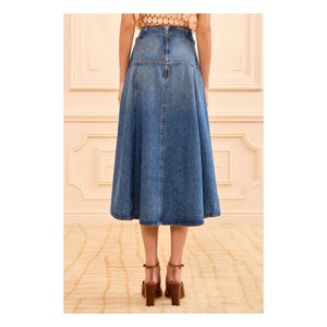 Ulla Johnson - Falda Brigette | Azul