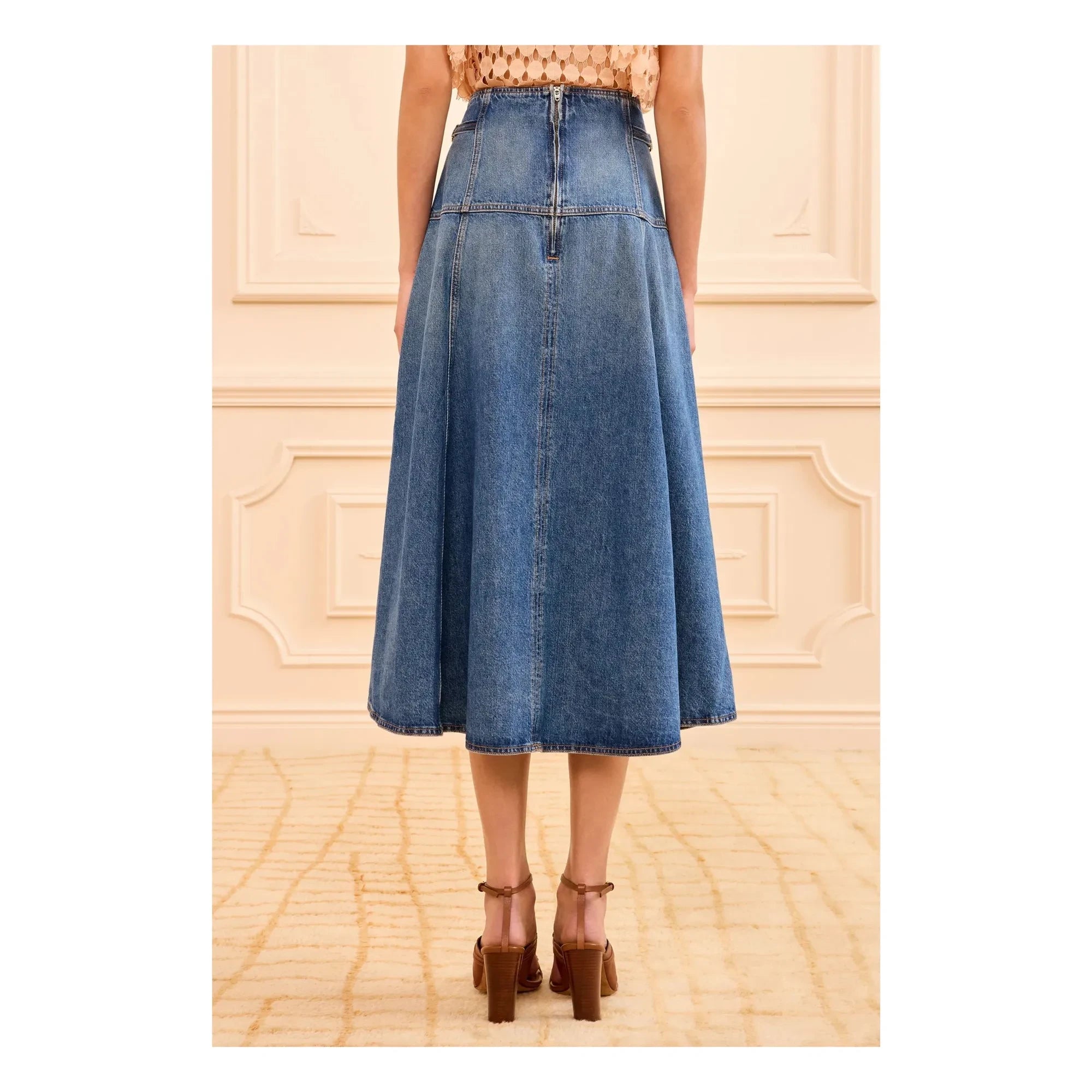 Ulla Johnson - Falda Brigette | Azul