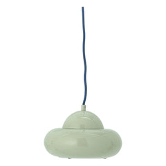 Bloomingville - Lámpara colgante Bubble de metal | Verde almendra