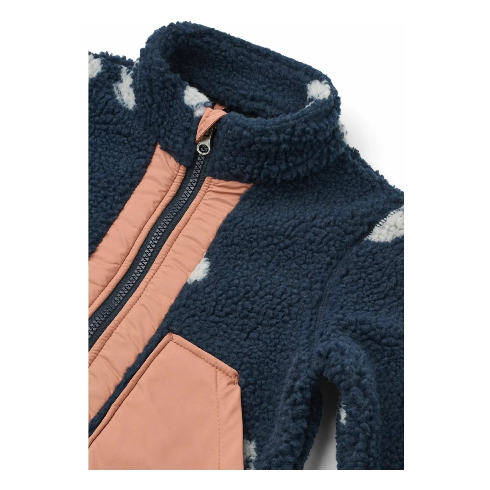Liewood - Abrigo Noam Sherpa | Azul marino