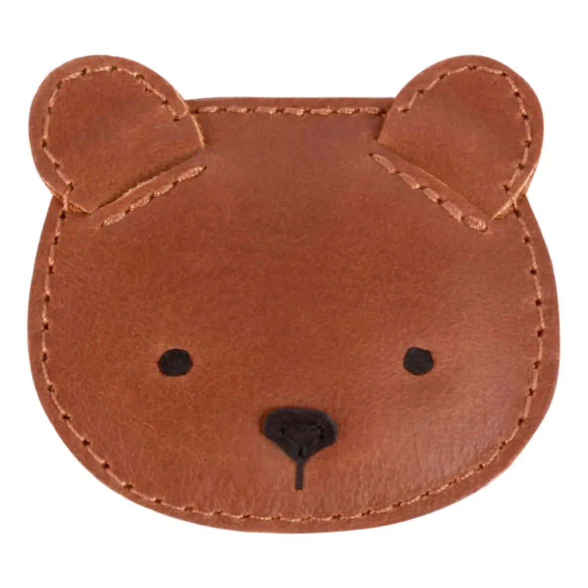 Donsje - Horquilla con diseño de oso Josy | Coñac