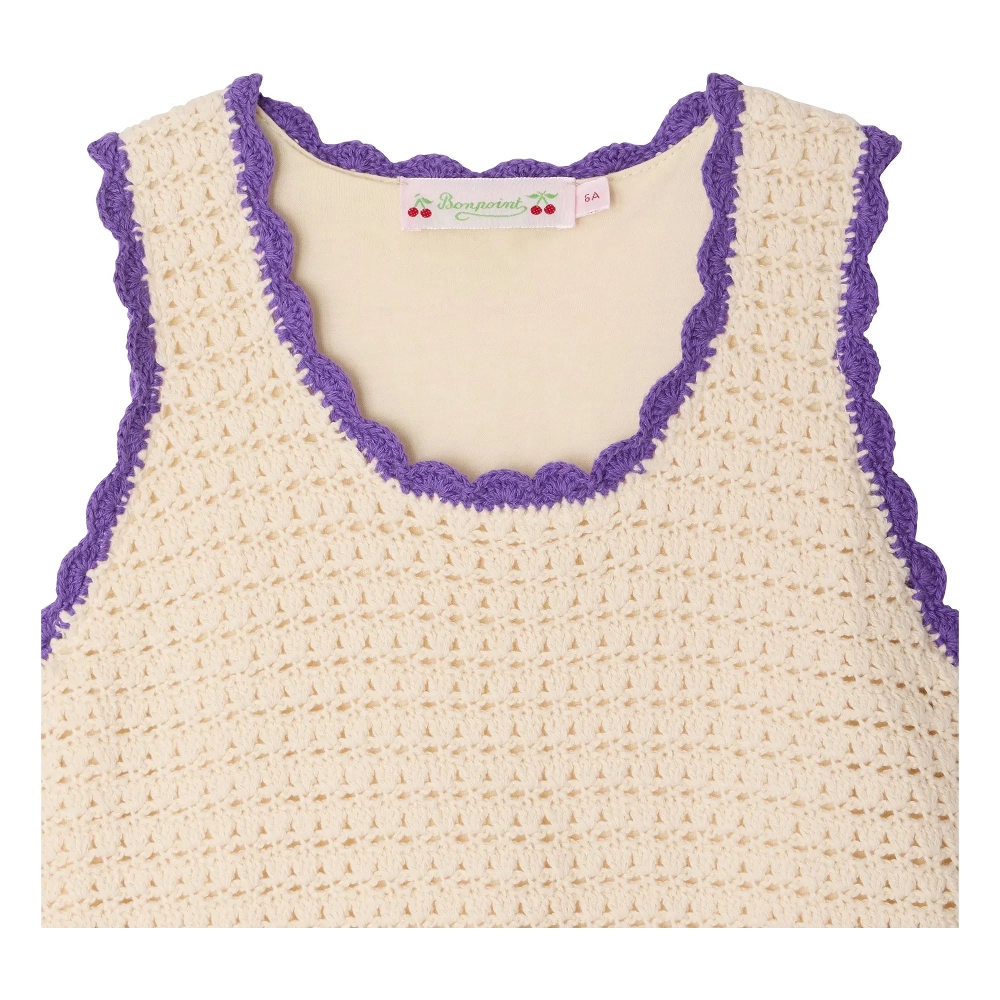 Bonpoint - Vestido de punto Lali | Crudo