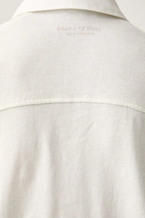 Camiseta de algodón con cuello para mujer Marc O'Polo