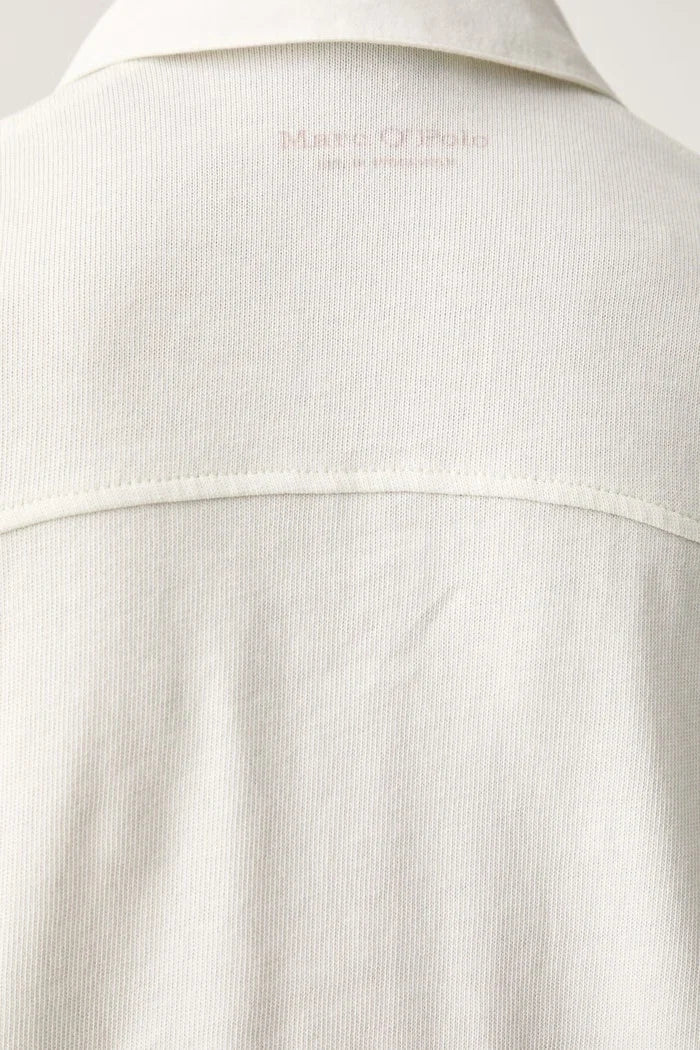 Camiseta de algodón con cuello para mujer Marc O'Polo